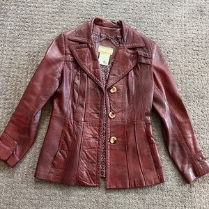 Vintage leather jacket